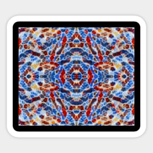 Symmetrical pattern Sticker